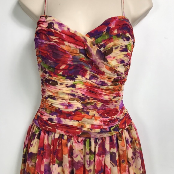 Gorgeous Floral Dress by Ralph Lauren 6 EUC - Picture 2 of 7